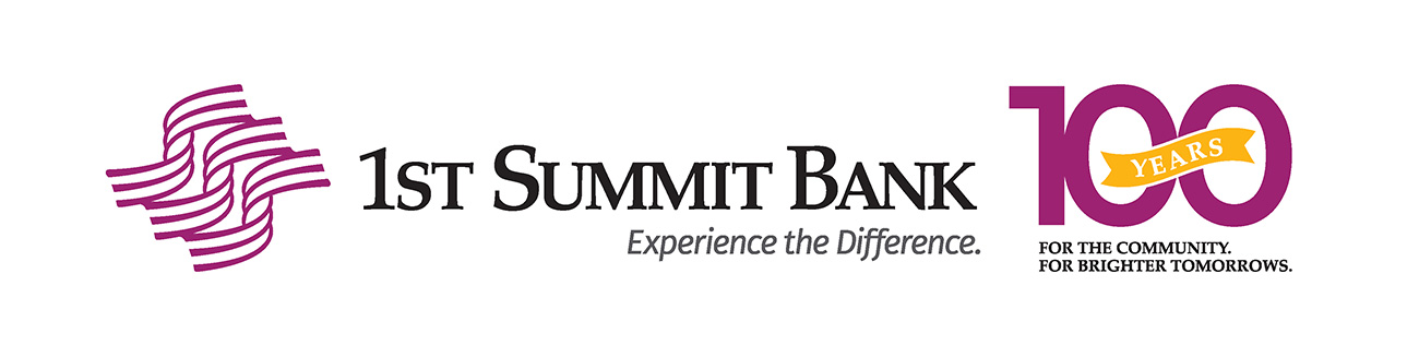 1st Summit Bank Logo 100 years