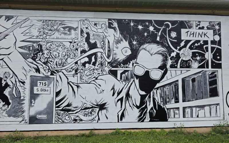 Steve Ditko Mural