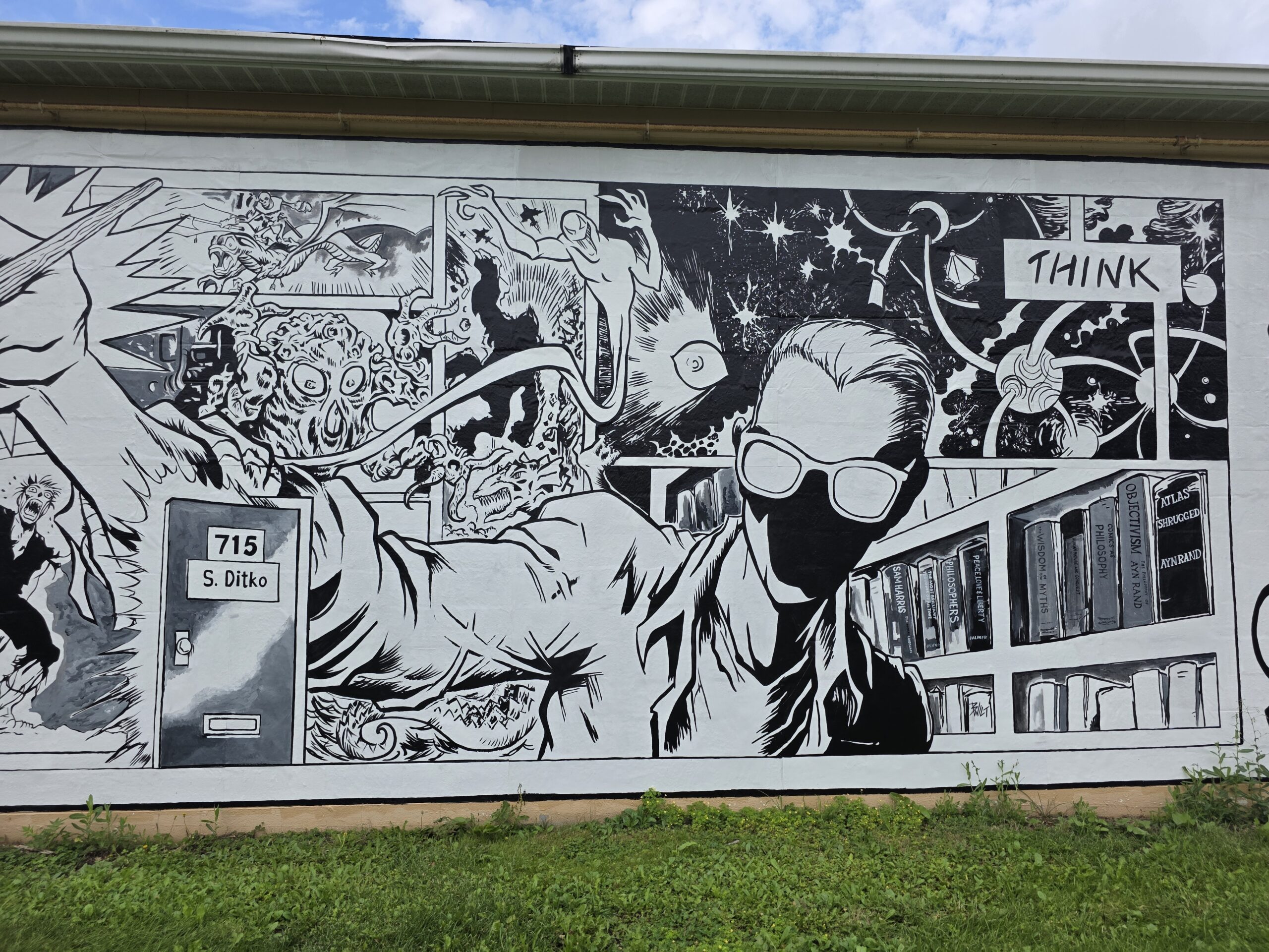 Steve Ditko Mural